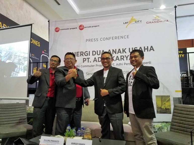 Adhi Persada Properti dan Adhi Commuter Properti bersinergi. Dok. APP