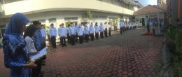 Petugas dan Wargabinaan melaksanakan Upacara Hari Kesaktian Pancasila