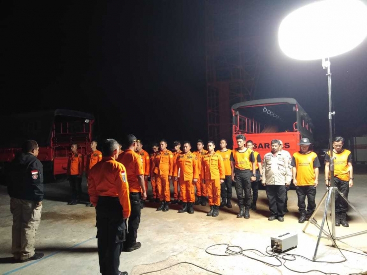 44 Personel Basarnas Banjarmasin, yang diberangkatkan untuk membantu Korban Gempa dan Tsunami Donggala dan Palu| Dokumentasi pribadi