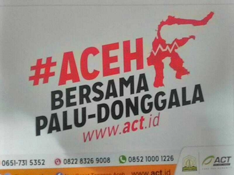 Aksi Aceh untuk Palu, dok act