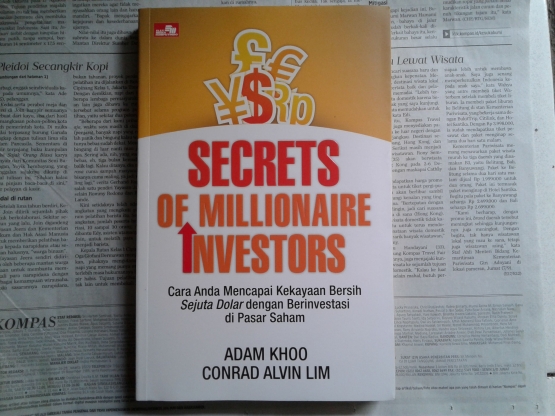 buku secrets of millionaire investors (sumber dokumentasi adica)