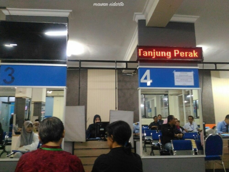 Suasana dalam ruang biometrik (dok.pri)