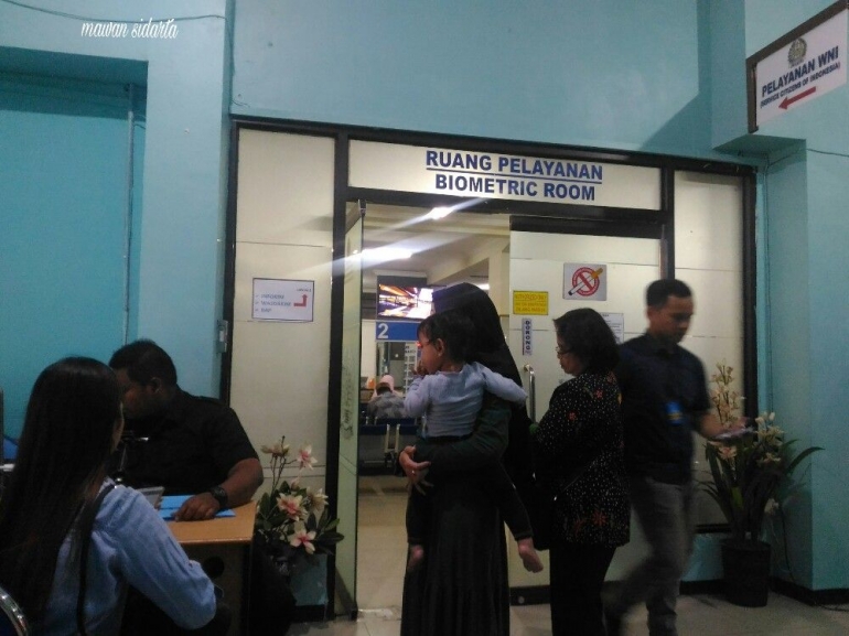 Suasana dalam kantor imigrasi (dok.pri)