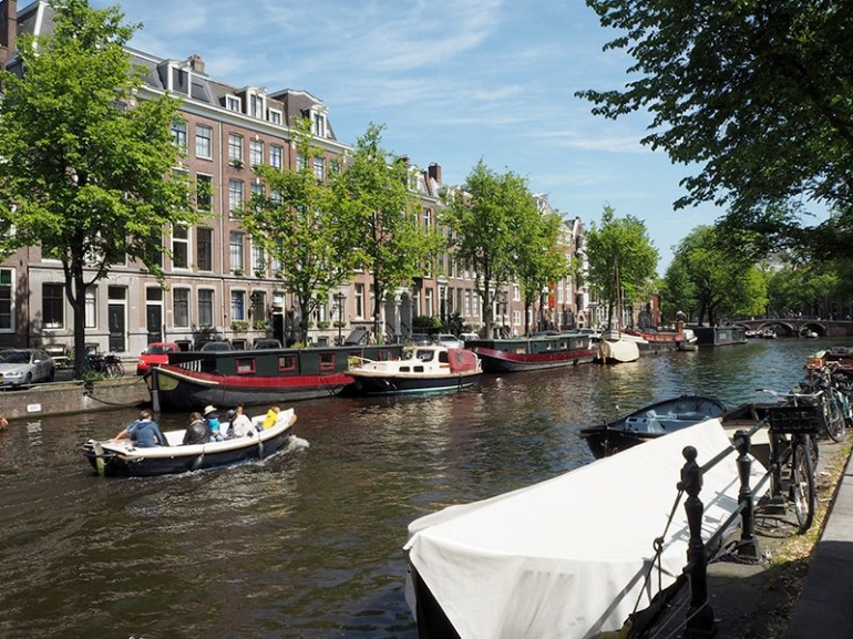 Kanal di Amsterdam, dokpri.