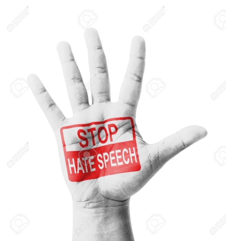 Stop Hate Speech - www.123rf.com