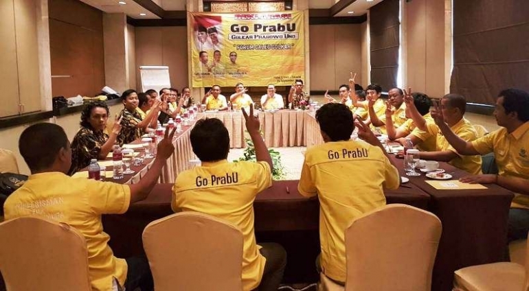 Go Prabu Golkar -- ISTIMEWA/Tribunnews.com