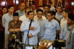 Prabowo Subianto meminta maaf terkait kabar bohong Artikel ini telah tayang di Kompas.com dengan judul 