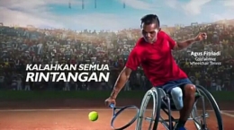Agus Fitriadi, salah satu atlet wheelchair tennis Indonesia (sumber: https://www.alagraph.com)