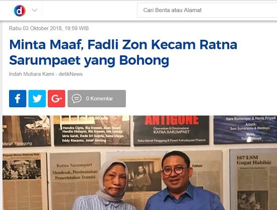 Minta maaf, sungguh? |Dokpri screensyut detikcom