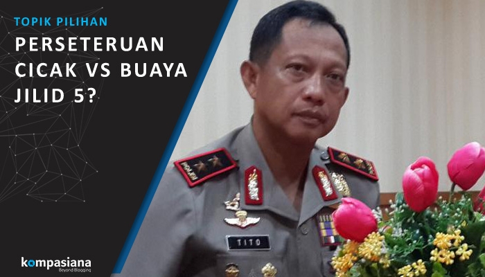  AKANKAH PERSETERUAN CICAK VS BUAYA JILID 5 TERJADI?