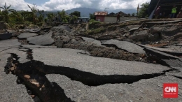 Gempa dan Tsunami di Palu dan Donggala (Foto CNNIndonesia.com/Adhi Wicaksono)