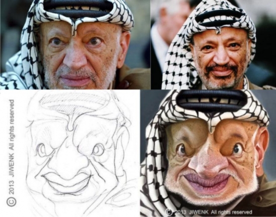 Yasser Arafat karya Jiwenk