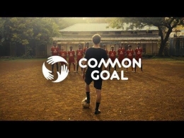 Common Goal, program kemanusiaan dari sepak bola I Gambar : Youtube