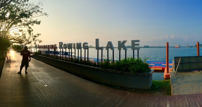 Sunrise di Jakabaring, Palembang