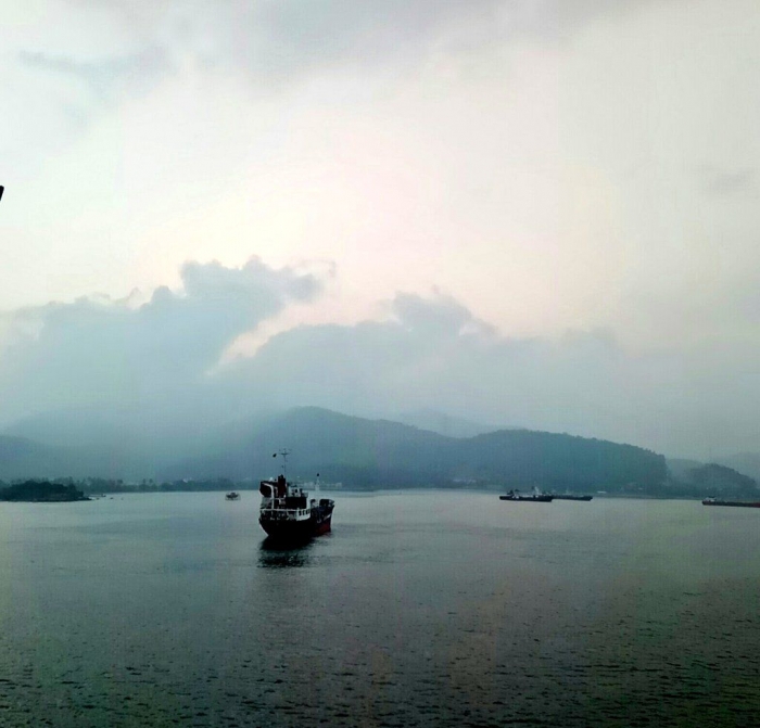 Sunrise di Pelabuhan Merak