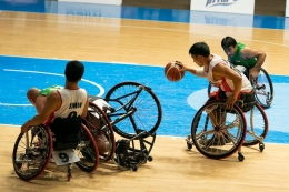 Bola Basket Kursi Roda (sumber: Jo Hanapi)