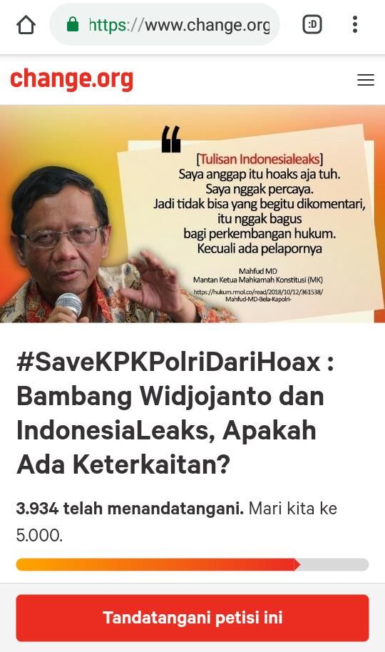 Sumber: Change.org
