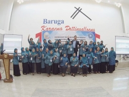 Peserta Workshop PKK SulSel di Gedung Baruga Pattingalloang, Makassar (16/10/2018).