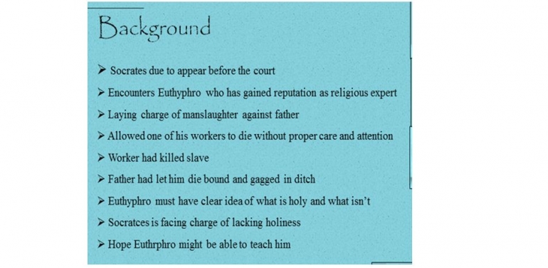 Euthyphro Tentang Subjek Kekudusan [3]