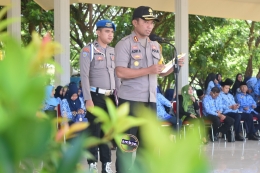 Kapolres Bantaeng jadi Irup Hari Kesadaran Nasional (17/10/2018).