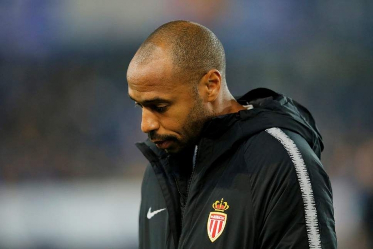 Debut kekalahan thierry Henry di AS Monaco I Gambar : Reuters