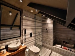 Kelengkapan toilet di Sanat Hotel Pera Boutique. Foto dari web hotel.