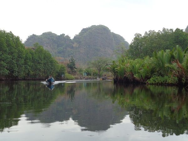 Menyusuri sungai Pute (dok.pri)