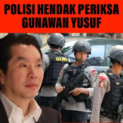 Gunawan Jusuf vs polisi [meme pribadi] 