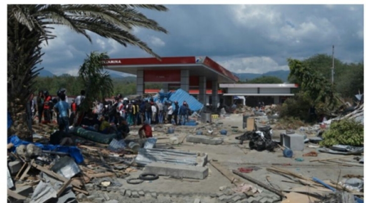 Gempa dan Tsunami di Palu, Sigi, dan Donggala, Sulawesi Tengah membuat Pertamina sebagai penyedia energi all out untuk menyalurkan #energiuntuksulteng (dok.www.pertamina.com)