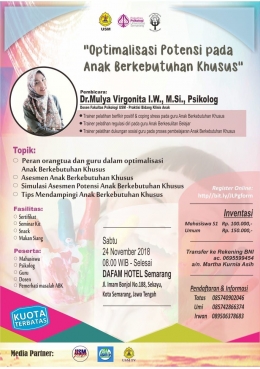 Poster Workshop (Sumber: Dokumentasi Pribadi)