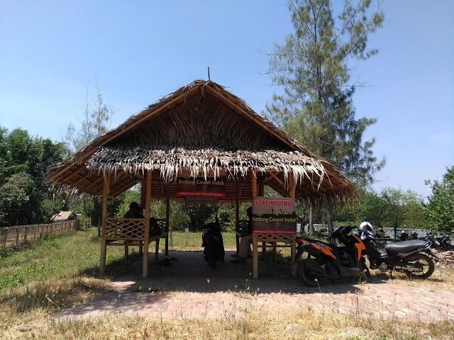 Saung yang ada di Kedung Cowet Indah (Dok. Didno)