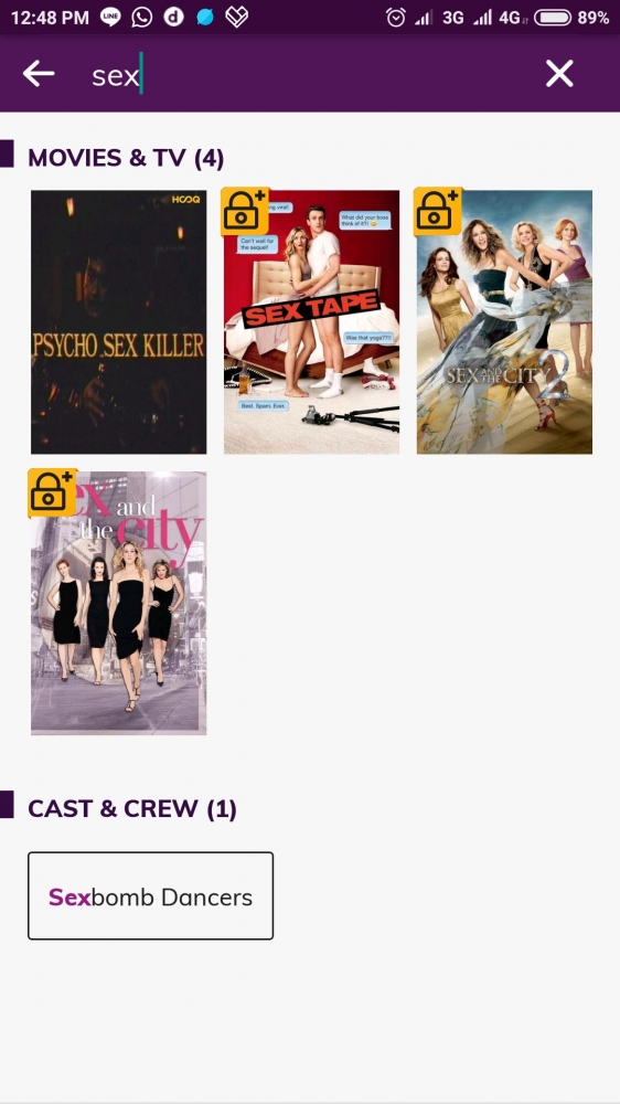 Hooq (screenshot pribadi)