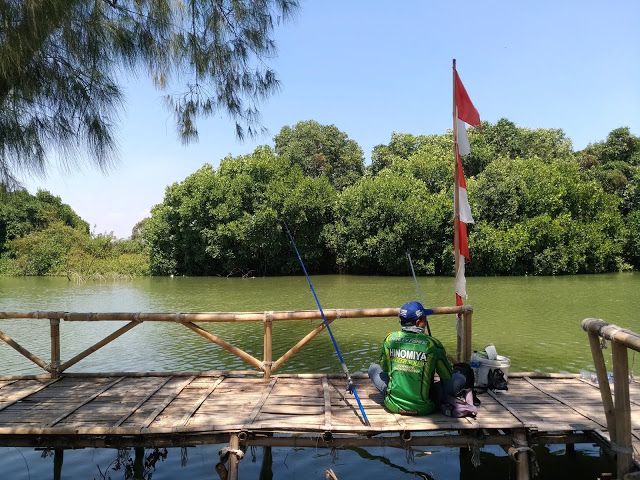 Tempat mancing di Kedung Cowet Indah (Dok. Didno)