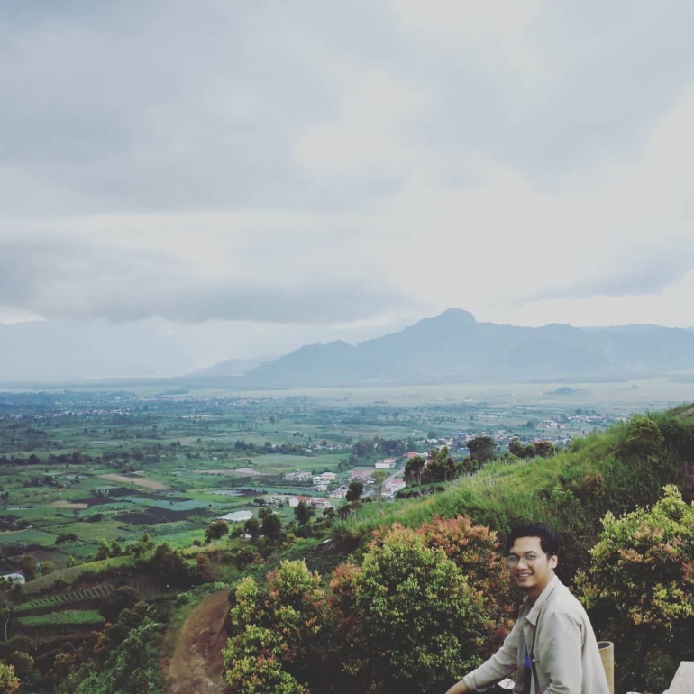 Salah satu spot pemandangan di Kayu Aro. Dokpri