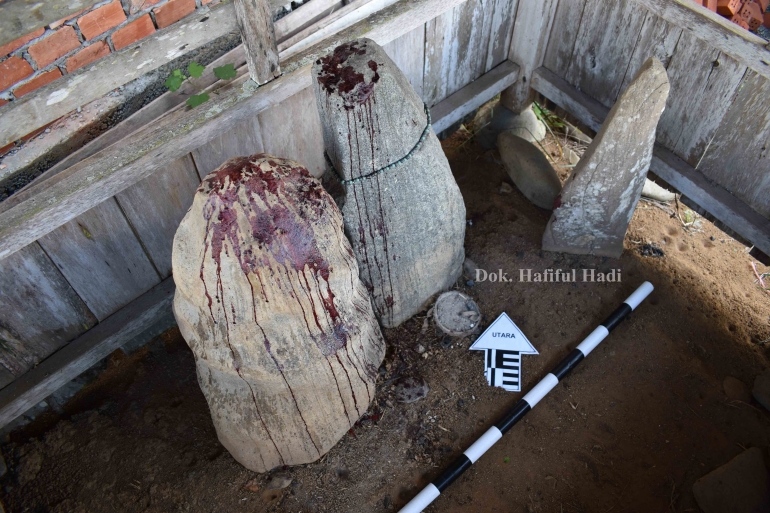 Menhir-menhir berdarah. Dok.pri