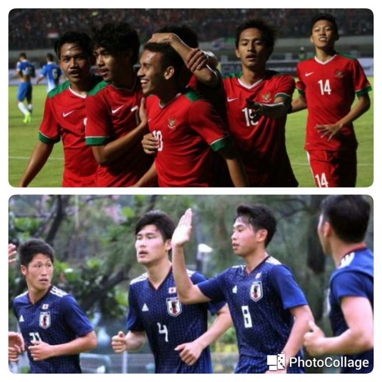 Indonesia U19 menantang juara bertahan Jepang untuk tiket Piala Dunia(bola.okezone dan bolalob)