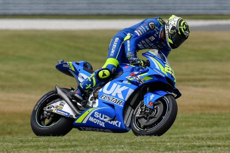 Iannone happy di podium dua (dok.motogp.com)