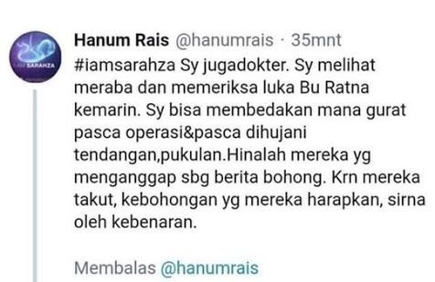 Cuitan HR saat Bela RS / dok.kompasiana