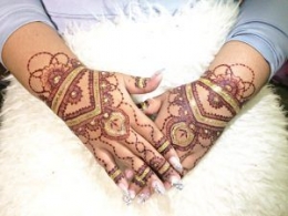 Karya henna dari Nabilla Eka Salma (Sumber: dokumen pribadi)