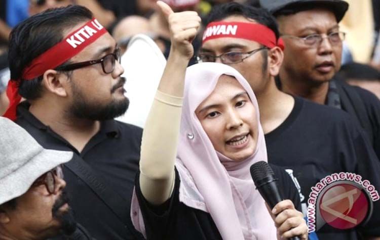 Nurul Izzah Anwar, putri Anwar Ibrahim. Ia dijuluki Putri Reformasi. (Foto: antaranews.com) 
