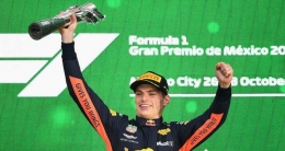 Max Verstappen juara F1 GP Mexico 2018. Sumber : topindinews.com