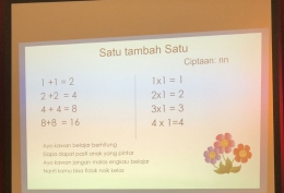 Belajar Bahasa Indonesia melalui lagu (dok. Gana)
