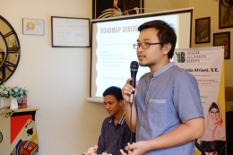 Galang Yunawan sebagai pengisi workshop Kampung Online