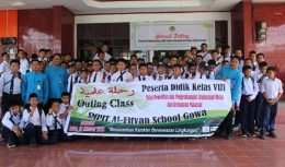 Outing Class SMP IT Al Fityan Gowa di BP2LHK Makassar (Dokumentasi Pribadi)