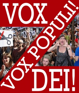 Vox populi vox dei, sumber : DeviantArt