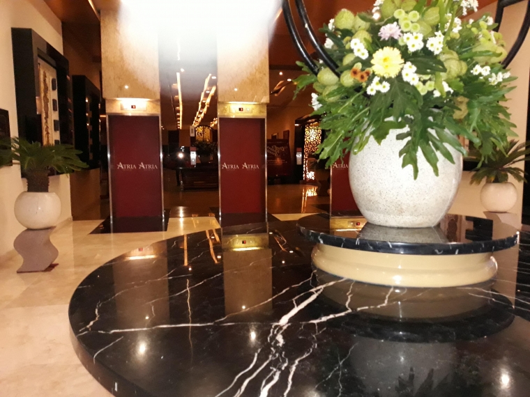 View di sekitar ruang Lobi Hotel Atria Malang/Dok. Pribadi