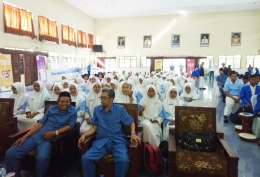 Ratusan Siswa Siswi SMA Wachid Hasyim/ Dokumentasi pribadi
