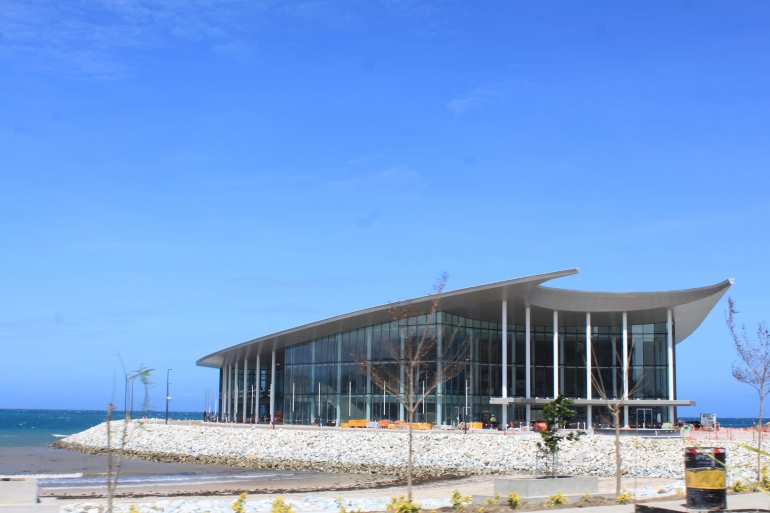 Gedung APEC menjadi Ikon baru di Port Moresby (Dokpri)
