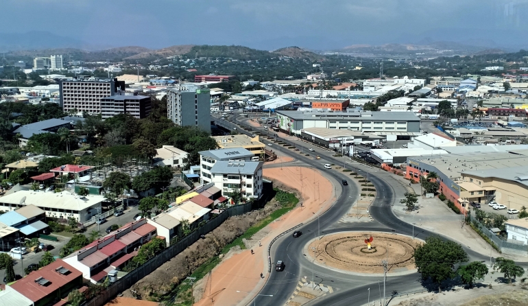 Port Moresby berbenah (dokpri)