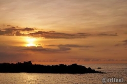 Sunset watching di Manado (dok. Pribadi)